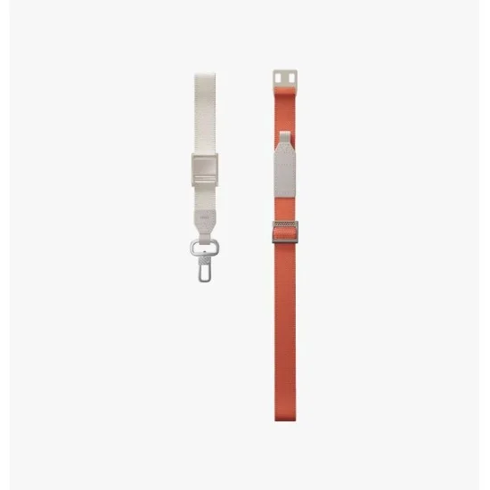 Uniq Vista | 2-In-1 Phone Lanyard & Hand Strap - Orange Beige